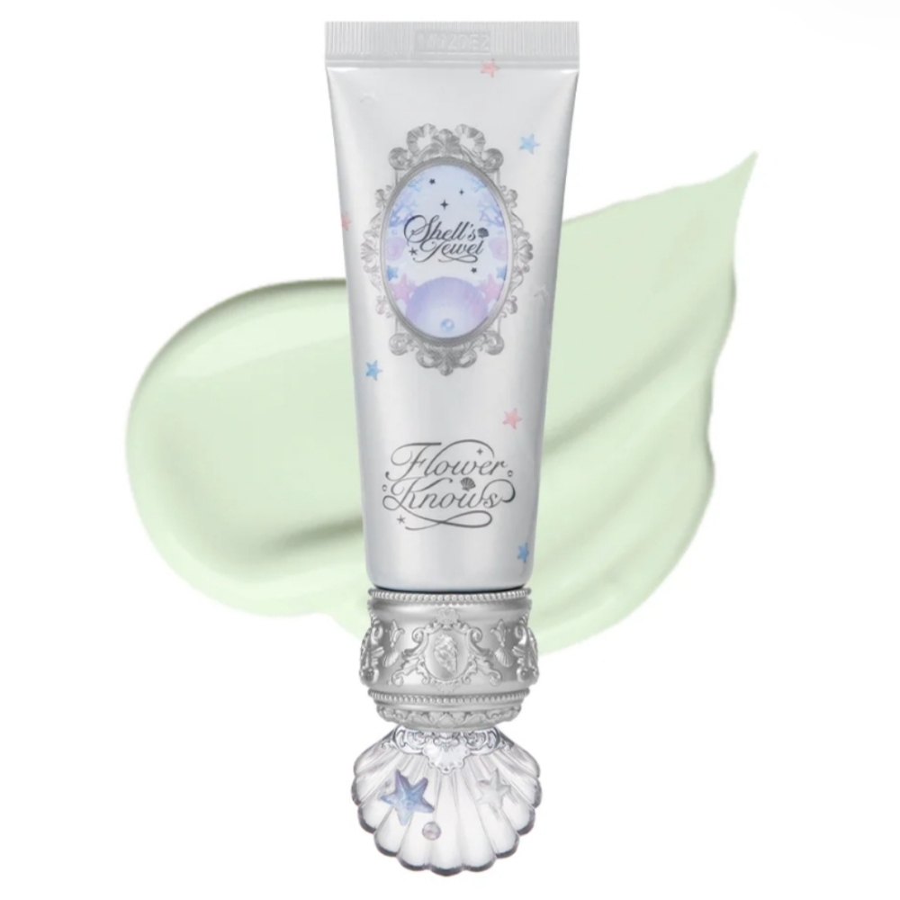 Flower Knows Shell's Jewel Color Correcting Primer Minty Green
